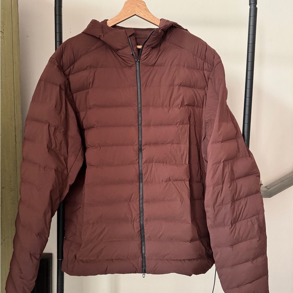 Men's Brown Puffer Jacket